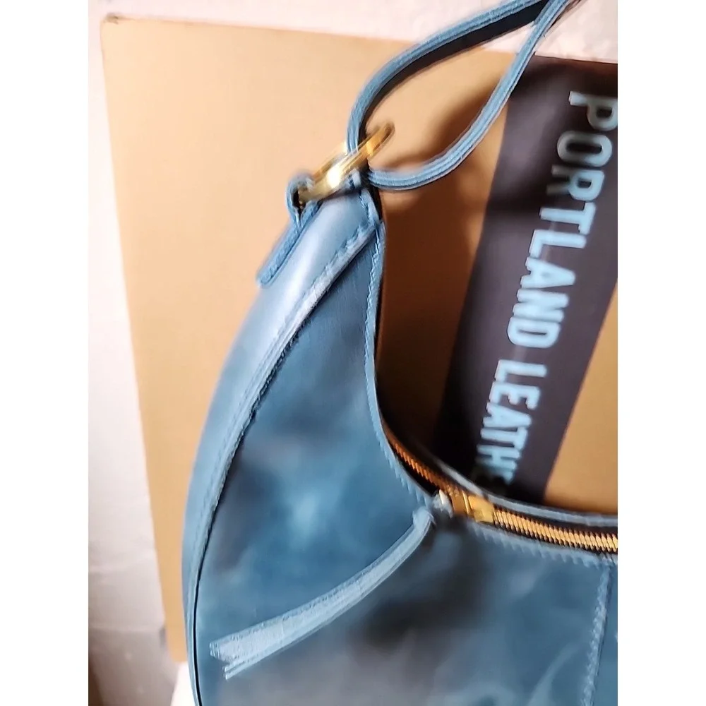 Portland Leather Large Nora In Cowboy Jeans Unicorn Color. Used 2x. EUC - Picture 7 of 9